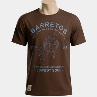 CAMISETA MASCULINA  LOGO ESTAMPA FRONTAL