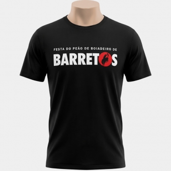 CAMISETA MASCULINA  LOGO BARRETOS