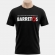 CAMISETA MASCULINA  LOGO BARRETOS - CAMISETA MASCULINA LOGO BARRETOS PRETA-M