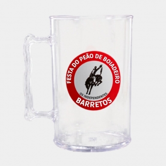 CANECA ACRILICA TRANPARENTE 310ML