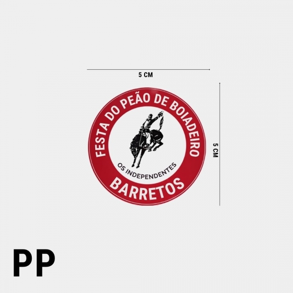 ADESIVO FESTA DO PEÃO LOGO TRADICIONAL - PP