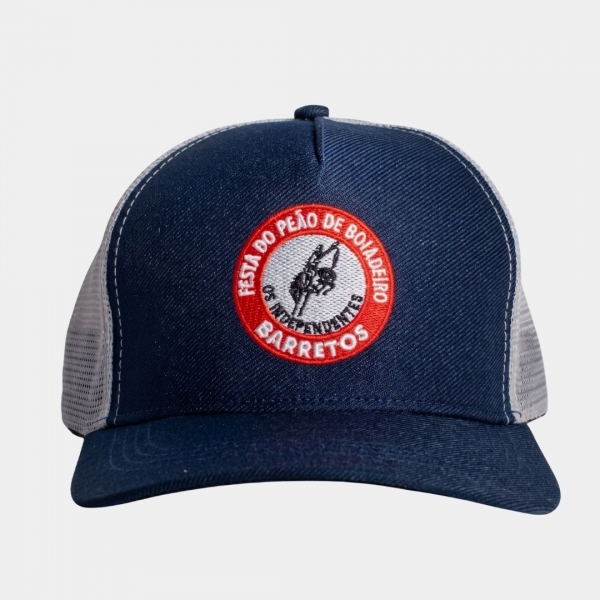 BONE TRUCKER AZUL, LOGO TRADICIONAL