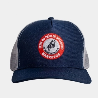 BONE TRUCKER AZUL, LOGO TRADICIONAL