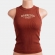 CROPPED REGATA FEMININO MARROM