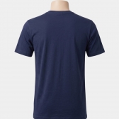 CAMISETA MASCULINA LOGO EXCLUSIVA - CAMISETA MASCULINA LOGO EXCLUSIVA-AZUL MARINHO-M