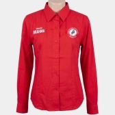 CAMISA FEMININA LOGO TRADICIONAL VERMELHA
