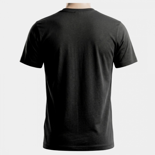 CAMISETA MASCULINA LOGO ROST BASICA - CAMISETA MASCULINA LOGO ROST BASICA- PRETA M