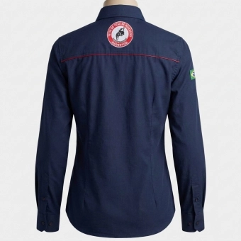 CAMISA FEMININA  AZUL MARINHO