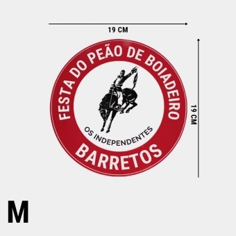 ADESIVO FESTA DO PEÃO LOGO TRADICIONAL