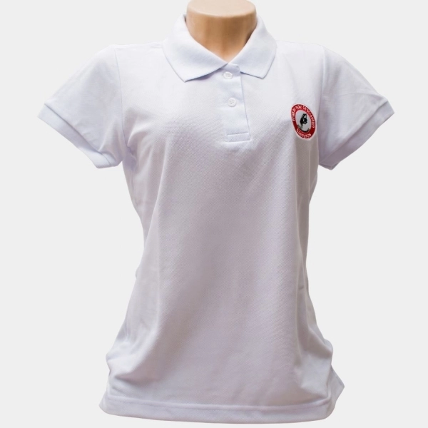 POLO FEMININA BRANCA
