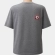 CAMISETA MASCULINA MESCLA ESCURA, LOGO EMBORRACHADA