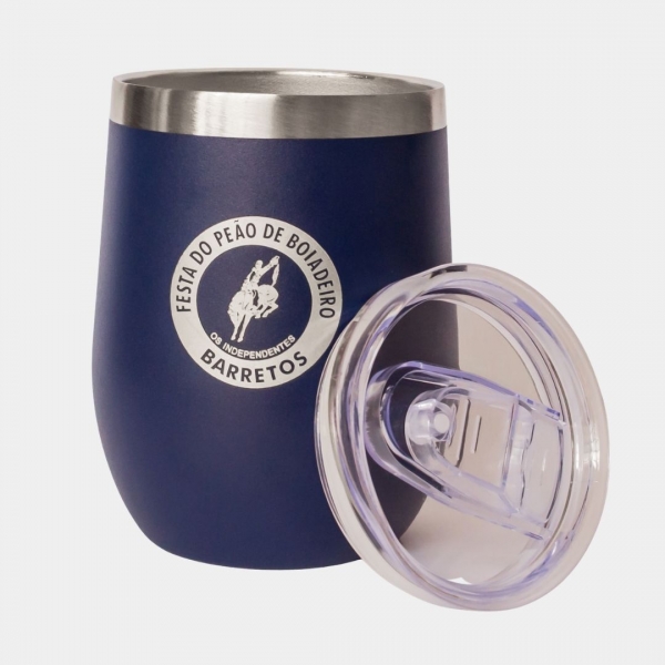COPO TERMICO CUIA  380 ML - AZUL