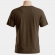 CAMISETA MASCULINA  LOGO ESTAMPA FRONTAL - CAMISETA MASCULINA LOGO ESTAMPA FRONTAL-MARROM M
