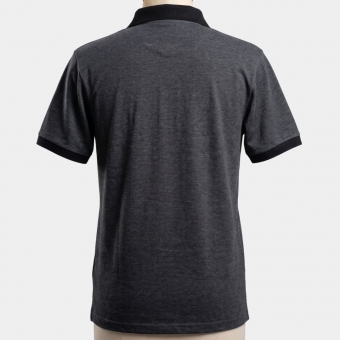 POLO MASCULINA CINZA E PRETA