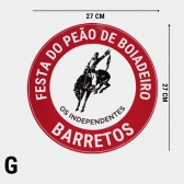 ADESIVO FESTA DO PEÃO LOGO TRADICIONAL - G