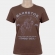 CAMISETA FEMININA LOGO BARRETOS MARROM