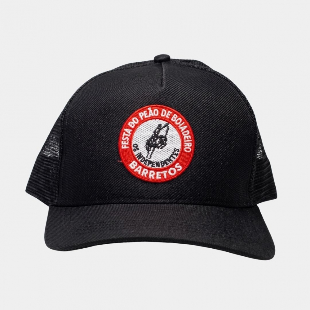 BONE TRUCKER PRETO, LOGO TRADICIONAL