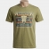 CAMISETA MASCULINA LOGO VINTAGE - CAMISETA MASCULINA LOGO VINTAGE-VERDE-M
