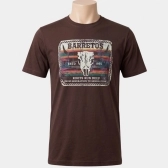 CAMISETA MASCULINA LOGO VINTAGE - CAMISETA MASCULINA LOGO VINTAGE-MARROM-M
