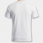 CAMISETA MASCULINA  LOGO BARRETOS - CAMISETA MASCULINA LOGO BARRETOS BRANCA-M
