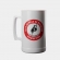 CANECA ACRILICA BRANCA 350ML