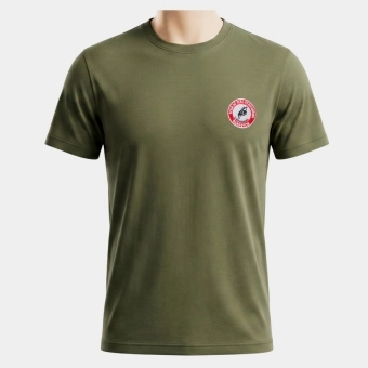 CAMISETA MASCULINA LOGO ROST BASICA