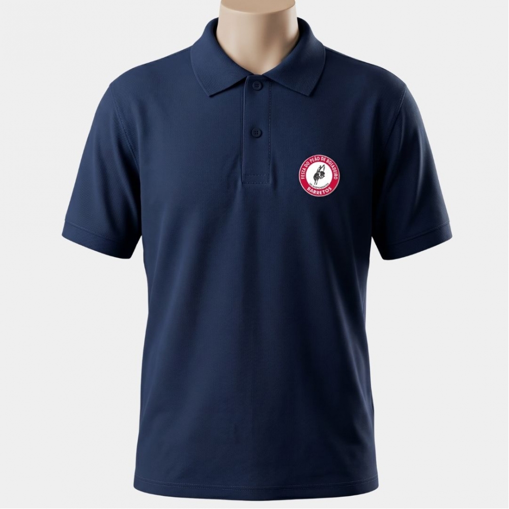 POLO MASCULINA AZUL MARINHO