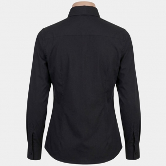 CAMISA FEMININA PRETA BASICA - XG