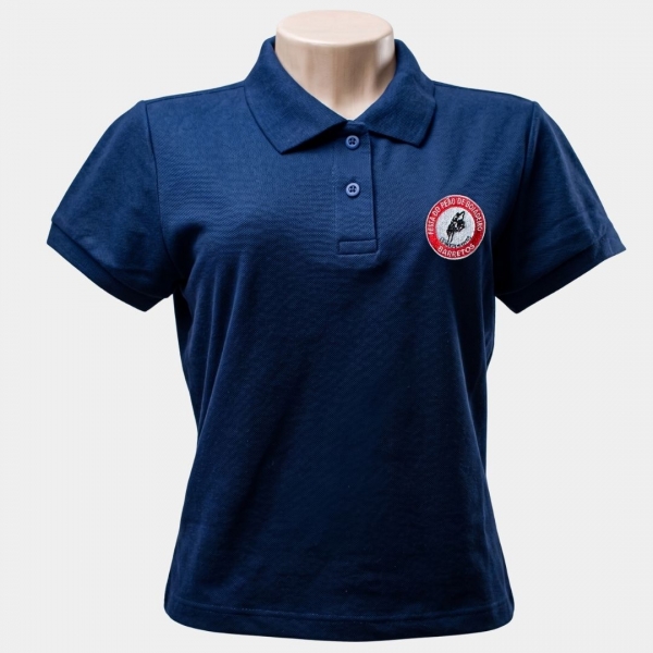 POLO FEMININA AZUL MARINHO