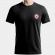 CAMISETA MASCULINA LOGO ROST BASICA - CAMISETA MASCULINA LOGO ROST BASICA- PRETA M