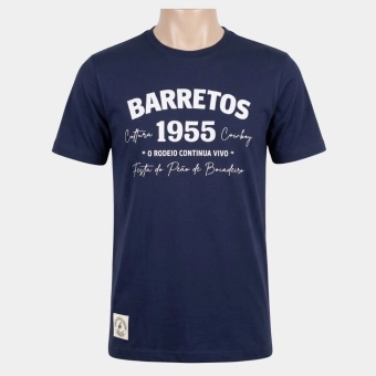 CAMISETA MASCULINA ESTAMPA FLOCADO
