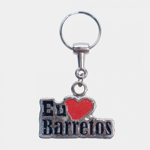 CHAVEIRO METAL EU AMO BARRETOS