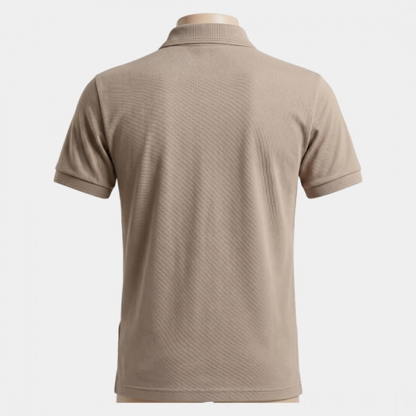 POLO MASCULINA LOGO BASICA - POLO MASCULINA LOGO BASICA-CAQUI-M