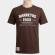 CAMISETA MASCULINA ESTAMPA FLOCADO - CAMISETA MASCULINA ESTAMPA FLOCADO- MARROM - G