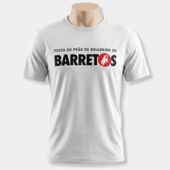 CAMISETA MASCULINA  LOGO BARRETOS