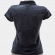 POLO FEMININA CINZA E PRETO