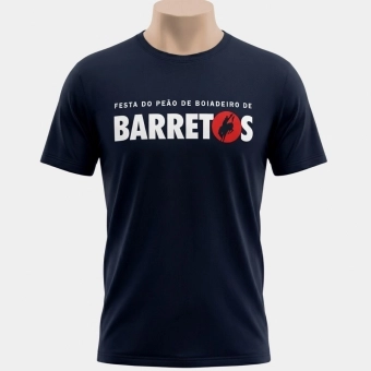CAMISETA MASCULINA  LOGO BARRETOS