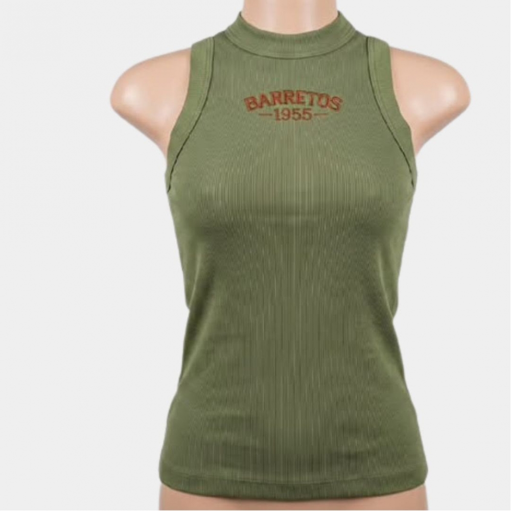 CROPPED REGATA FEMININO VERDE