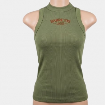 CROPPED REGATA FEMININO VERDE
