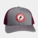BONE TRUCKER CINZA E VINHO, LOGO EMBORRACHADA