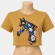 CROPPED FEMININO CAQUI - GG