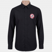 CAMISA MASCULINA BASICA PRETA - M