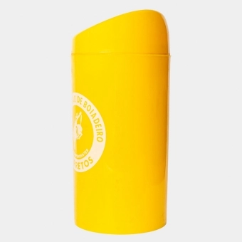 PORTA GARRAFA AMARELA 600ML