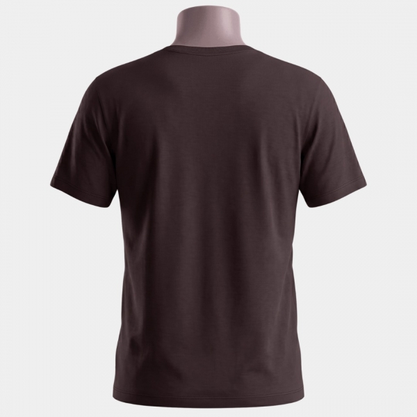 CAMISETA MASCULINA LOGO VINTAGE - CAMISETA MASCULINA LOGO VINTAGE-MARROM-M