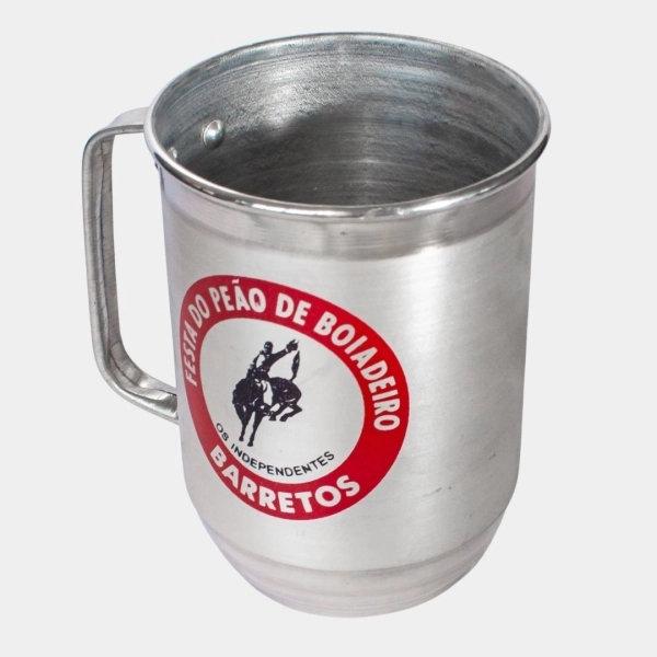 CANECA  ALUMINIO 500ML -  FESTA DO PEÃO