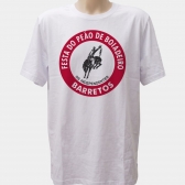 CAMISETA MASCULINA BRANCA (ROSETA)