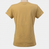 CAMISETAS FEMININAS VARIADAS FESTA DO PEÃO - CAMISETA FEMININA LOGO CAVALO CAQUI - M