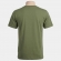 CAMISETA MASCULINA  LOGO BARRETOS - CAMISETA MASCULINA LOGO BARRETOS VERDE MILITAR -M