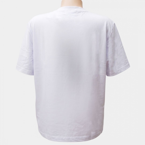 CAMISETA MASCULINA BRANCA (ROSETA)
