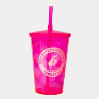 COPO ACRILICO EUPHORIA PINK 450ML (VARIADOS)
